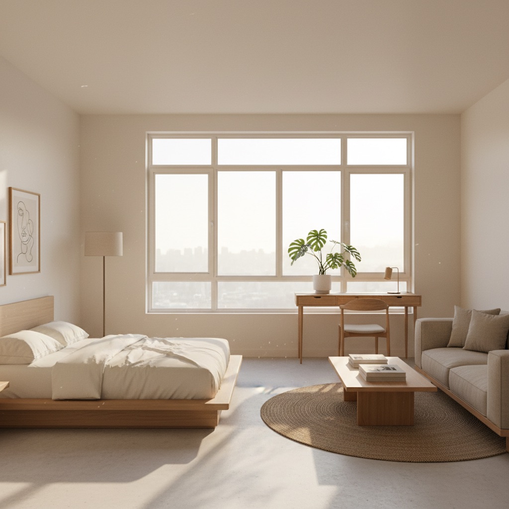 Gün ışığı alan bir CITYLOFT odası